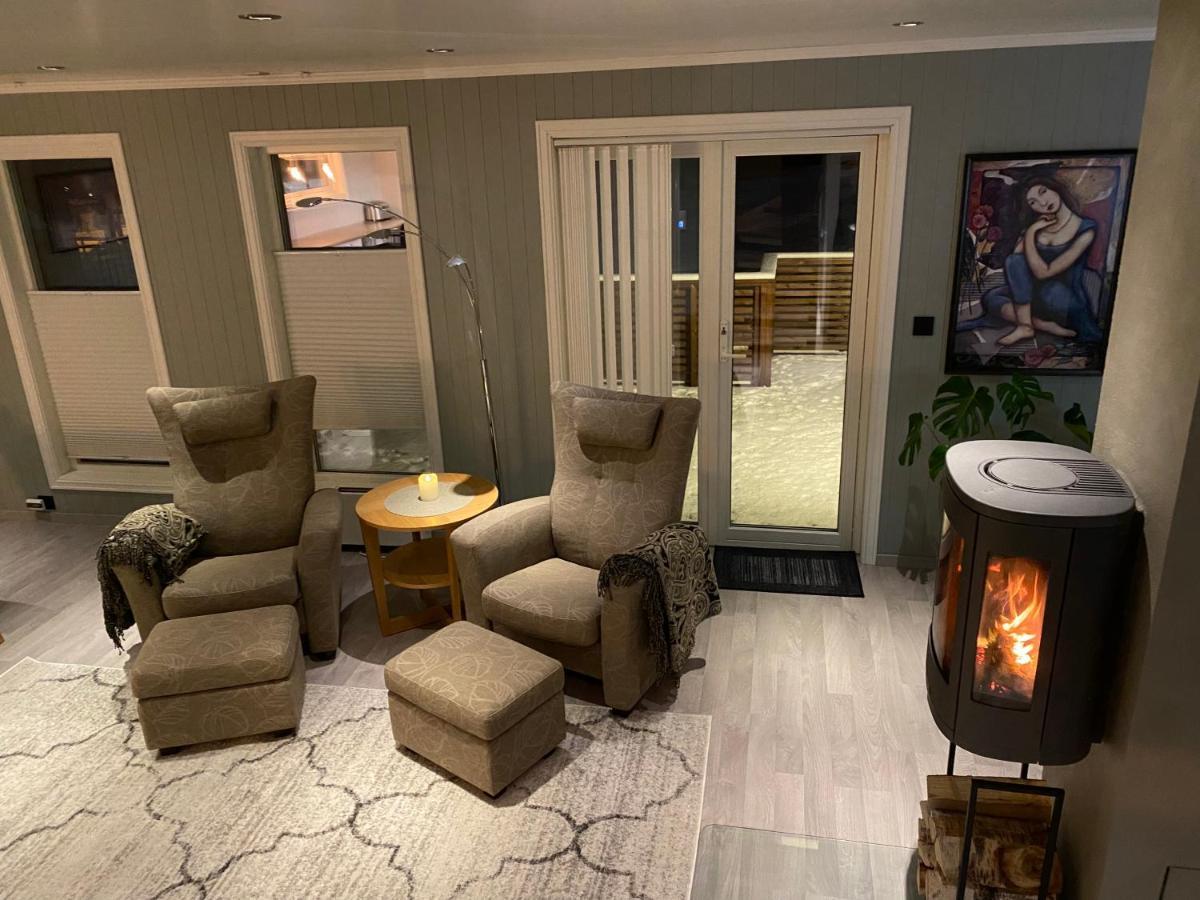 Polar Luxury House - With Sauna And Free Parking Tromsø Exterior foto